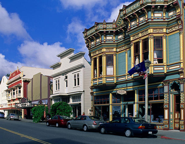 old store front street shops