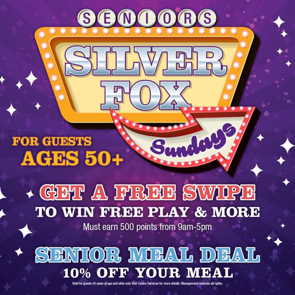 SILVER FOX SUNDAYS - Bear River Casino Resort